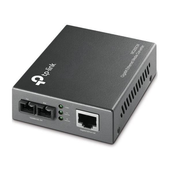 TP-Link MC200CM convertisseur de support réseau 1000 Mbit/s 850 nm Multimode Noir
