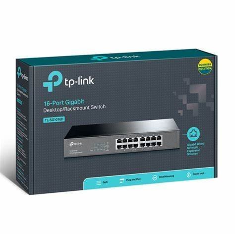 Switch rackable/de bureau TP-Link TL-SG1016D 16 ports Gigabit