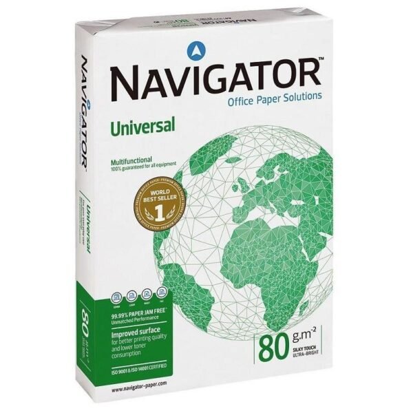 Ramette Papier Blanc Navigator Universel A4 80g 500 feuilles