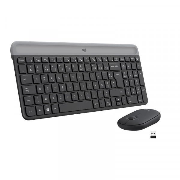 Ensemble clavier et souris sans fil ultra-fin MK470